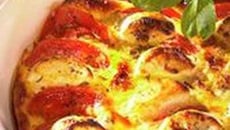 Flan de tomates au chèvre