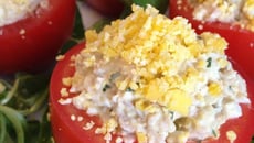 Tomates farcies crues
