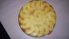 Gâteau à l'ananas express