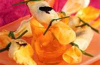 Petits bonbons d'emmental à la truffe