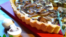 Tarte aux champignons faciles