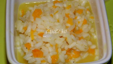 Risotto à l'orange maison