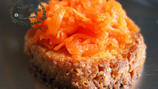 Sablés purée de noix de cajou et fleur de sel carottes et/ou ananas