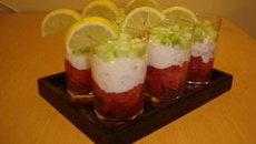 Verrines triple saveur