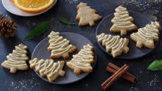 Sablés sapin de Noël à l'orange (vegan et sans gluten)