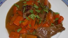 Bœuf aux carottes à la coriandre