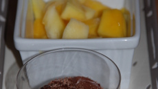 Mousse au chocolat express