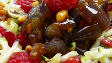 Aubergine en ratatouille sucrée