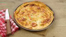 Quiche aux blettes et fromage de chèvre