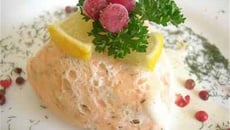 Timbale de saumon à l'aneth