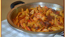 One pot pasta à l'espagnole