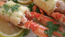 Coffres de langoustines farcies au citron