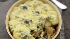 Bressiflette : la tartiflette au Bresse Bleu