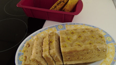 Cake banane au micro-ondes