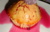 Muffins à la violette