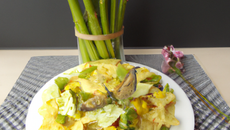 Salades de farfalles aux asperges vertes facile