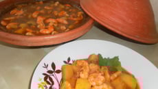 Tajine de crevettes