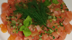 Tartare au saumon