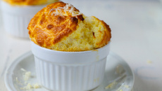 Recette Soufflé au jambon et au fromage