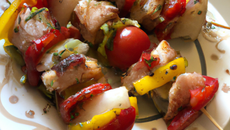 Brochette de caille à ma façon