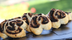 Palmier à la tapenade noire