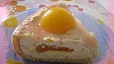 Entremet à l'abricot et à la vanille