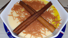 Vermicelle au lait à la cannelle