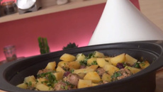 Tajine de kefta aux pommes de terre