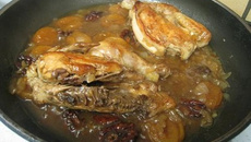 Coquelet à la coriandre