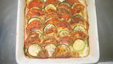 Tian de légumes aux herbes de Provence