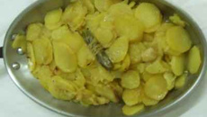 Pommes de terre boulangère