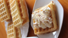 Gaufres au rhum