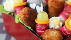 Croquettes de poulet aux épices et leurs gardes du corps