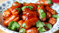 Saucisses cocktail ananas - ketchup