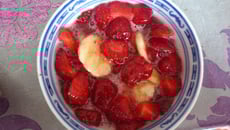 Méli-mélo fraise banane orange