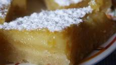 Carrés au citron maison