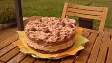 Entremets aux spéculoos avec son croustillant