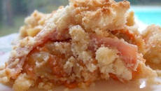 Crumble de potiron enrichi au bacon
