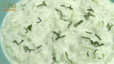 Raïta au concombre et à la menthe