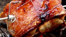 Carré de porc au barbecue