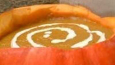 Soupe de citrouille à la vanille