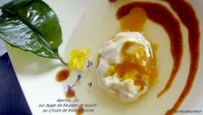 Abrico...co sur Nage de Feuilles de Kaffir