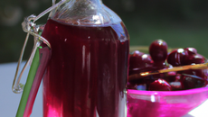 Sirop de cerise vanillé