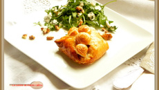 Feuilletés de cagouilles à la crème de roquefort