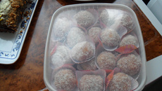 Noix de coco fondants, gâteau