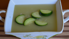 Soupe aux concombres facile