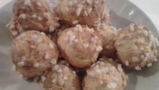 Chouquettes à la vanille