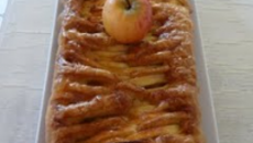 Gateau aux pommes de reinettes et pomme d 'api