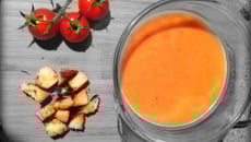 Soupe tomates cerises rôties