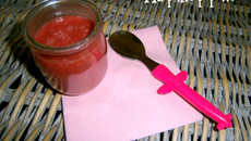 Compote de fraises